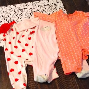 0 to 3 months onesies long sleeves